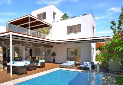 Geroskipou, Paphos Freistehende Villa zum Kaufen | C8695