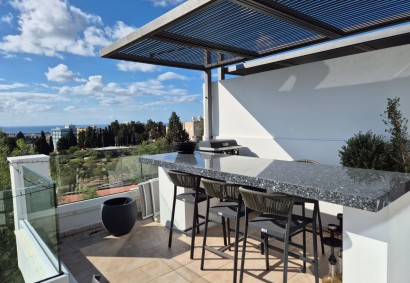 Paphos Town, Paphos Penthouse zum Mieten | BK10409