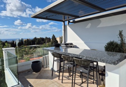 Paphos Town, Paphos Penthouse zum Mieten | BK11549